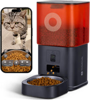 Automatic Pet Feeder WiFi Camera 6L Auto Food Dispenser 2-Way Audio