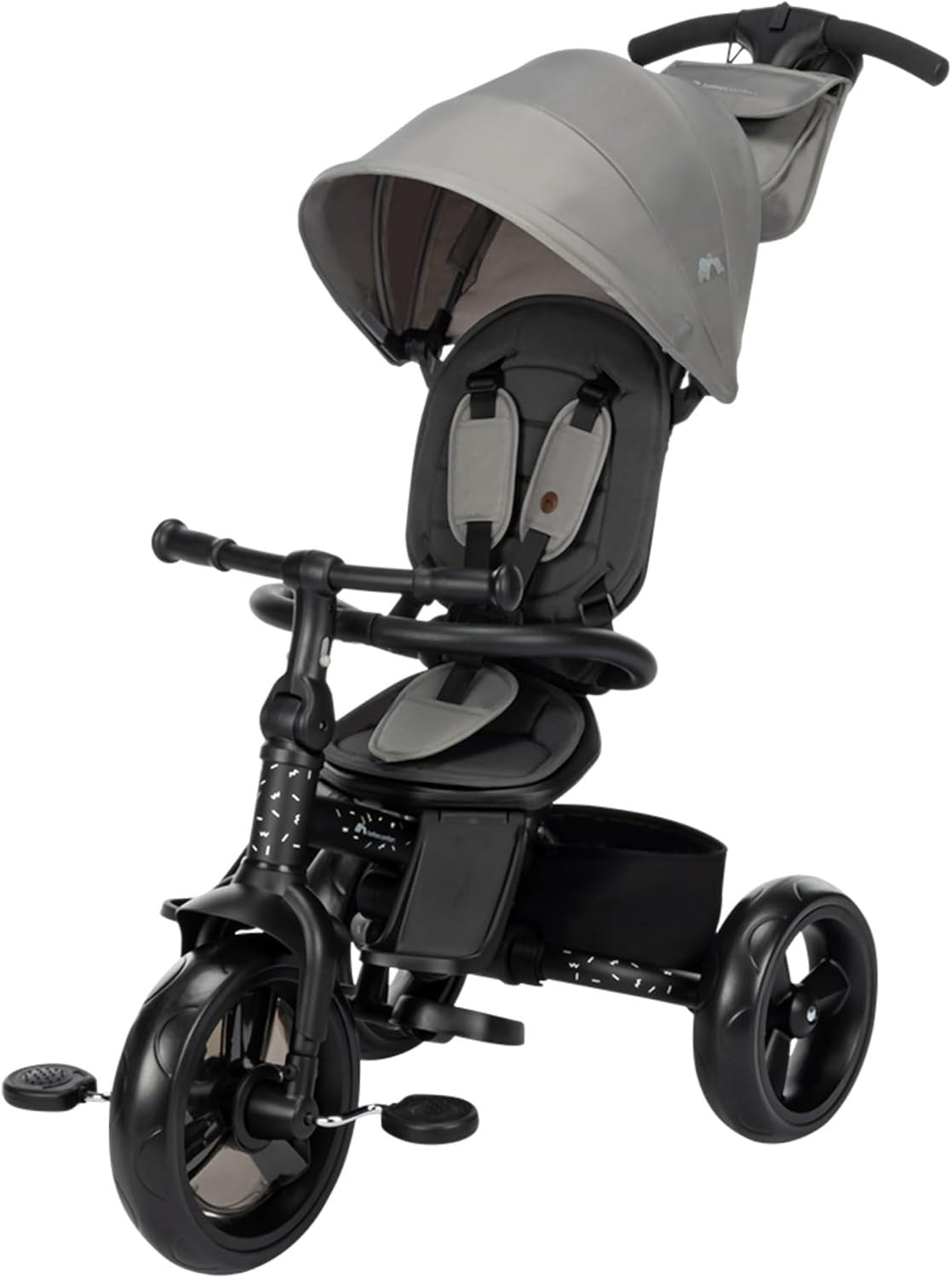 Foldable Baby Trike with Parent Handle Canopy 10M-4Y Toddler Bike