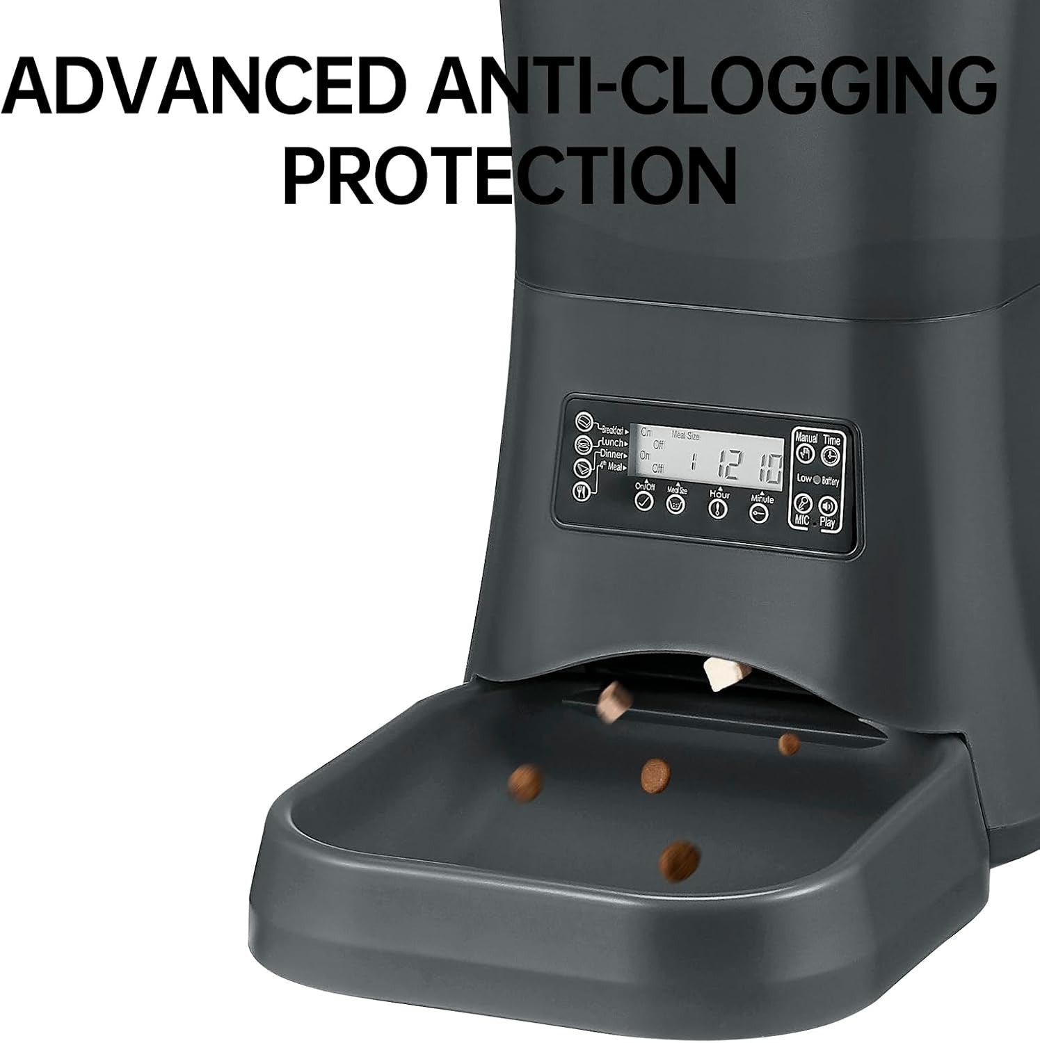 9L Automatic Dog Feeder Large Capacity Timer Food Dispenser Control