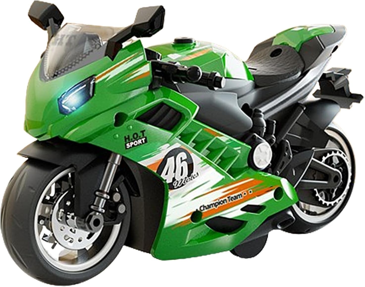 Electric Motorcycle Toy Kit w/ Lights & Sound – Build & Ride Fun Gift