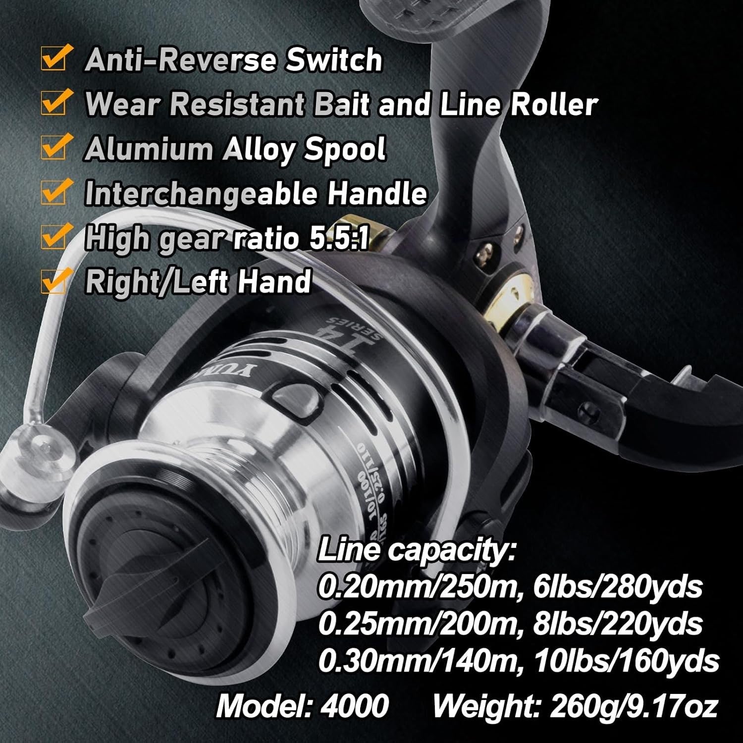 Telescopic Fishing Rod Reel Combo 2.1M Spinning Set Lures Tackle Box