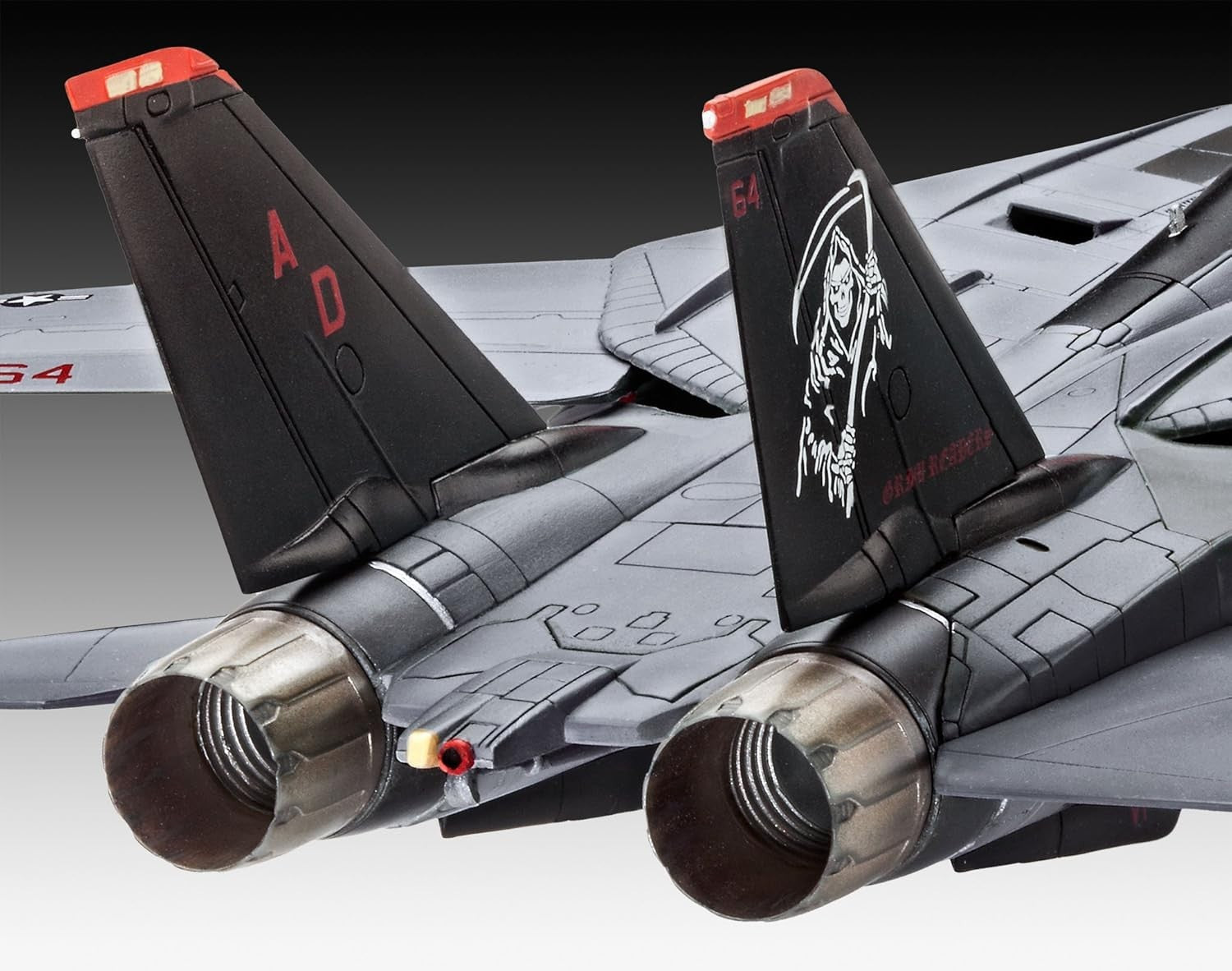 F-14D Super Tomcat 1:72 Jet Model Kit – 111 Parts Military Plane Replica