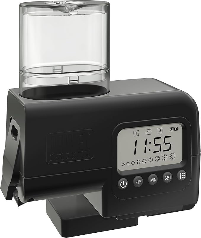 Automatic Fish Feeder Programmable Aquarium Food Dispenser 3 Daily Feeds