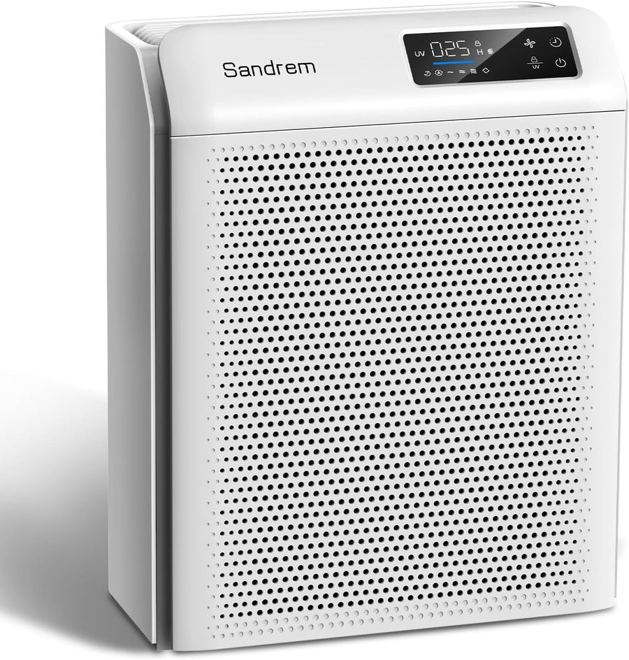 H13 HEPA Air Purifier 300 CADR Auto Sensor Quiet Sleep Child Lock