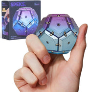Purple Magnetic Fidget Sphere Desk Toy Stress Relief Sensory