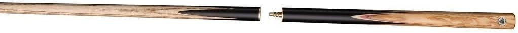58in Heavy Snooker Cue 3/4 Joint Ash Ebony Extension Ready Pro