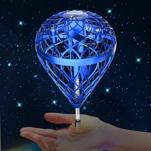 2025 Hand Controlled Flying Ball Drone for Kids | 360° Hover Toy with LED Lights