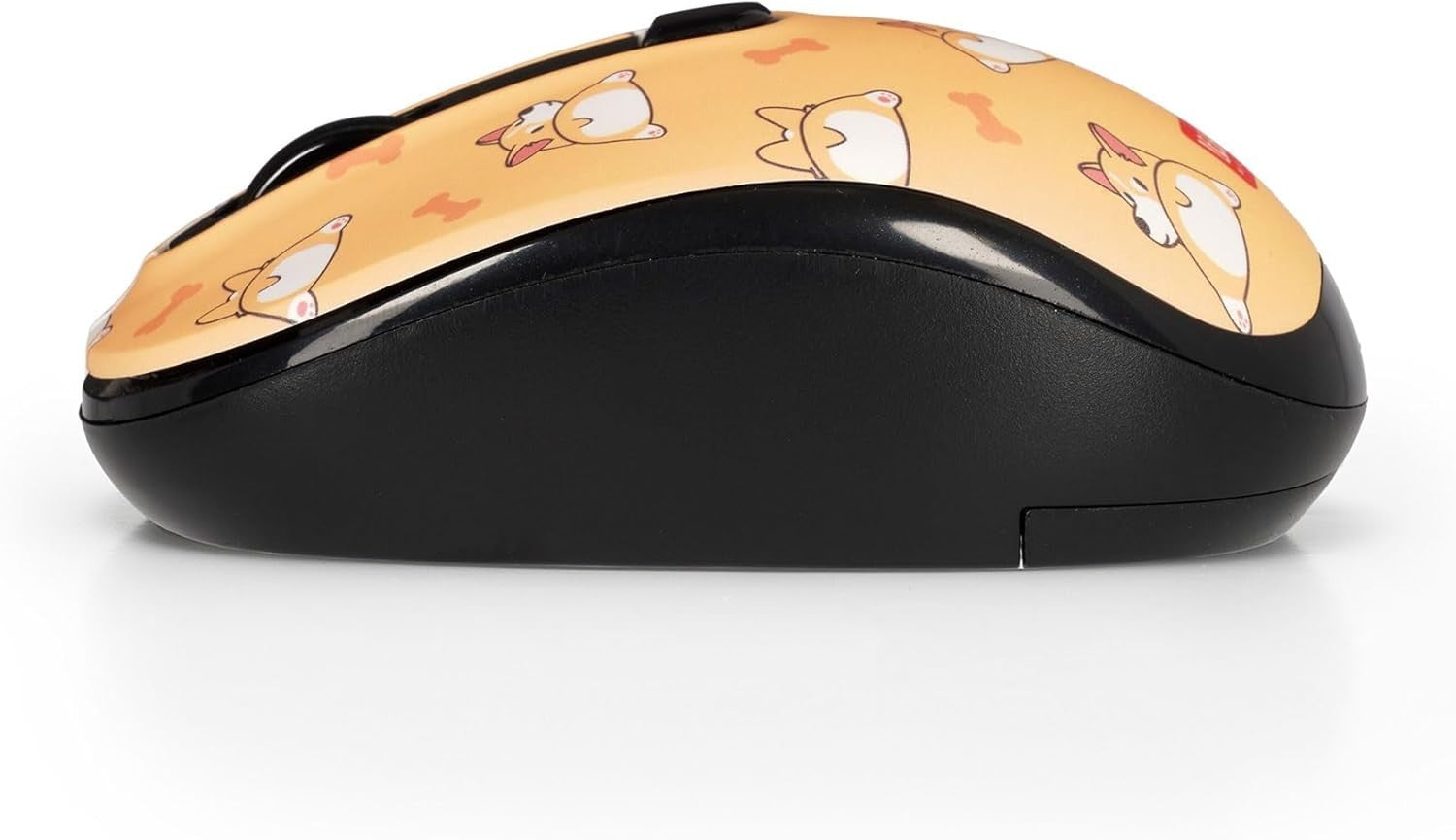 Cute Corgi Wireless Mouse Compact USB 1600 DPI Laptop PC