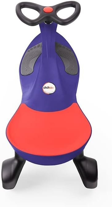 Kids Wiggle Car Ride On Scooter Balance Toy Steering Wheel Purple 120kg