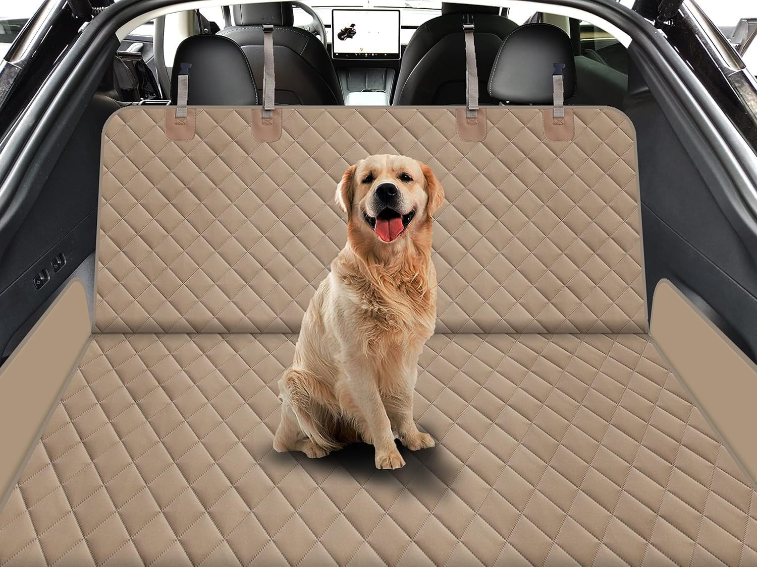 Dog Car Seat Cover Hammock Waterproof Mesh Window Rear Protector