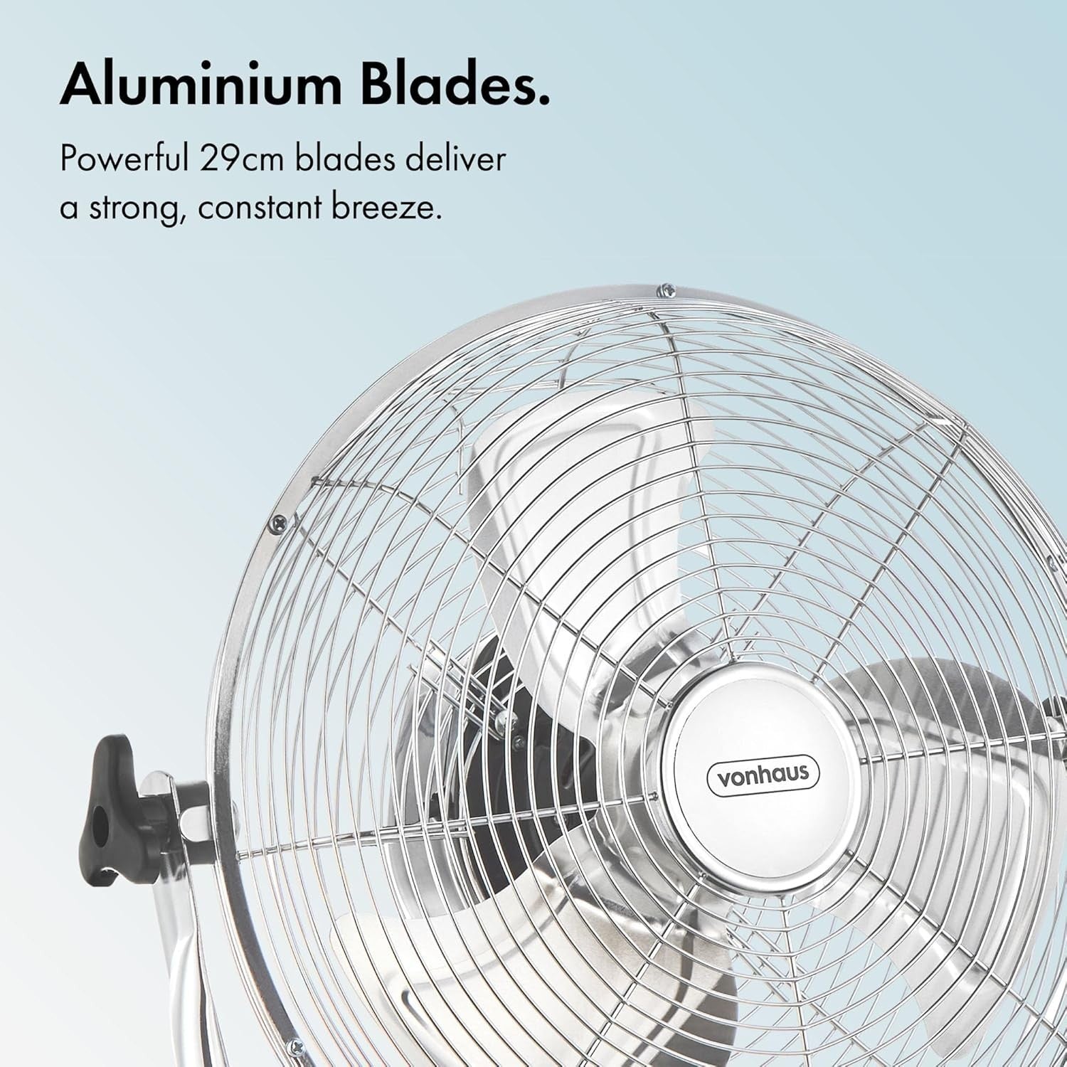12" Floor Fan – 3-Speed Metal Quiet Cooling w/ Adjustable Tilt for Home & Office