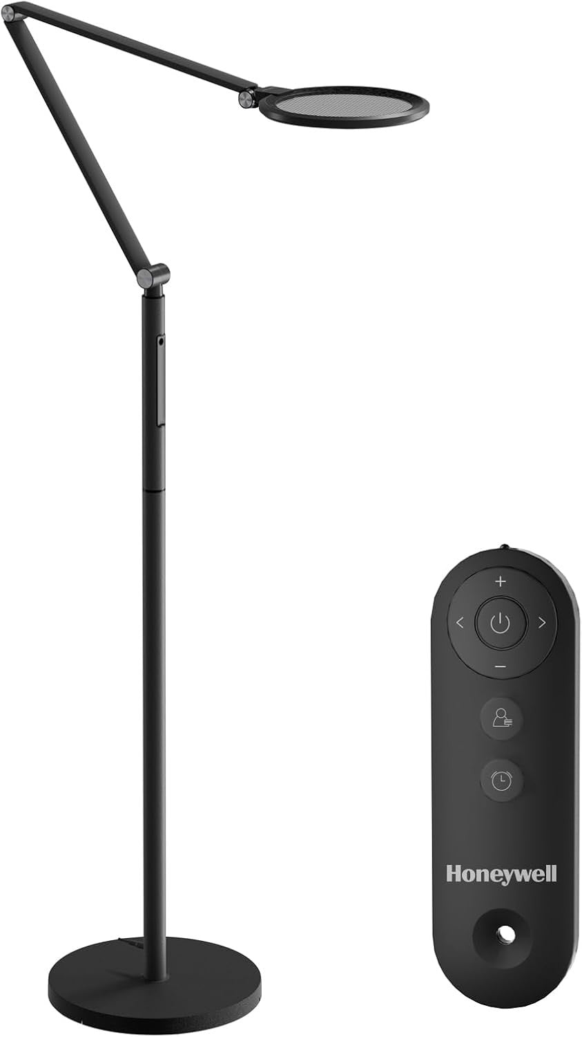 LED Floor Lamp Eye Caring Dimmable Remote Adjustable Arm Office Reading Light