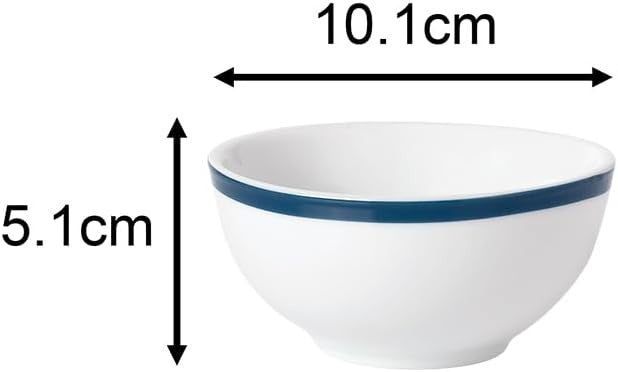 80pc Porcelain Dinnerware Set Plates Bowls Cups Cutlery Blue White