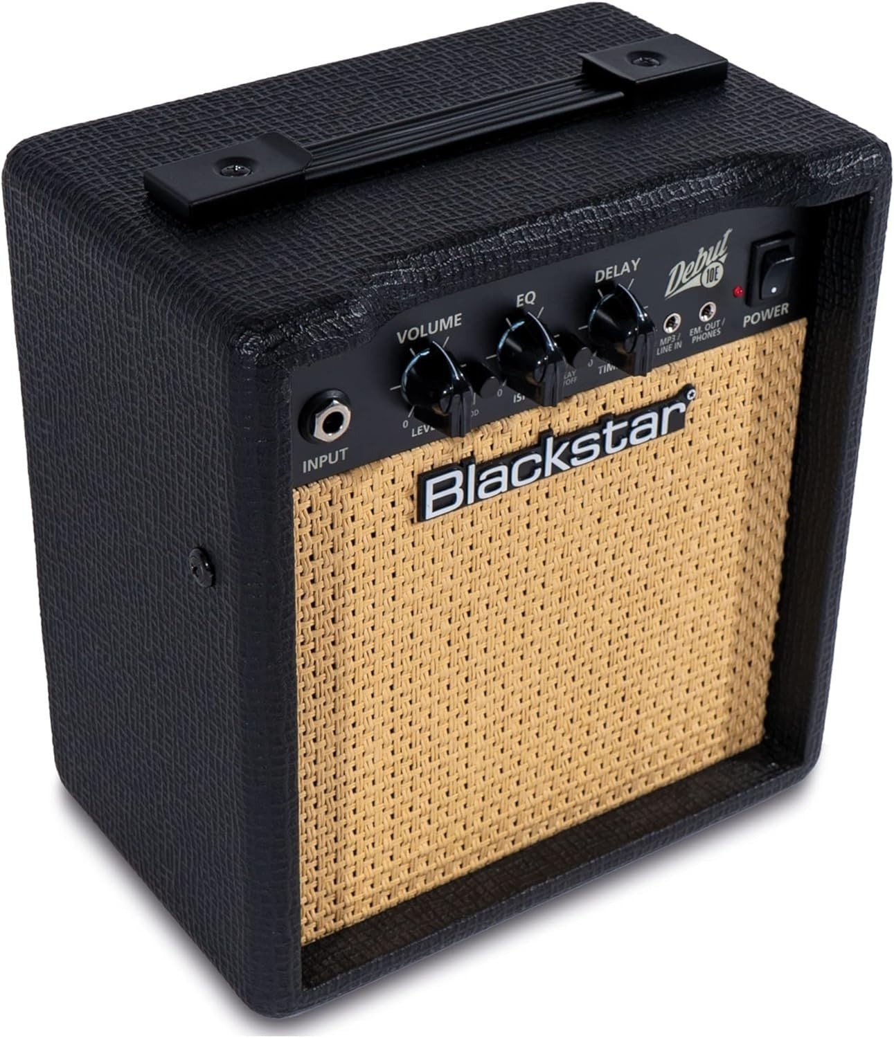 Debut 10E Guitar Amplifier 10W Practice Amp with Delay & MP3 Playback