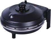 Electric Pizza Oven 1200W | 32cm Stone Plate 400°C Dual Heat Fast Cooker