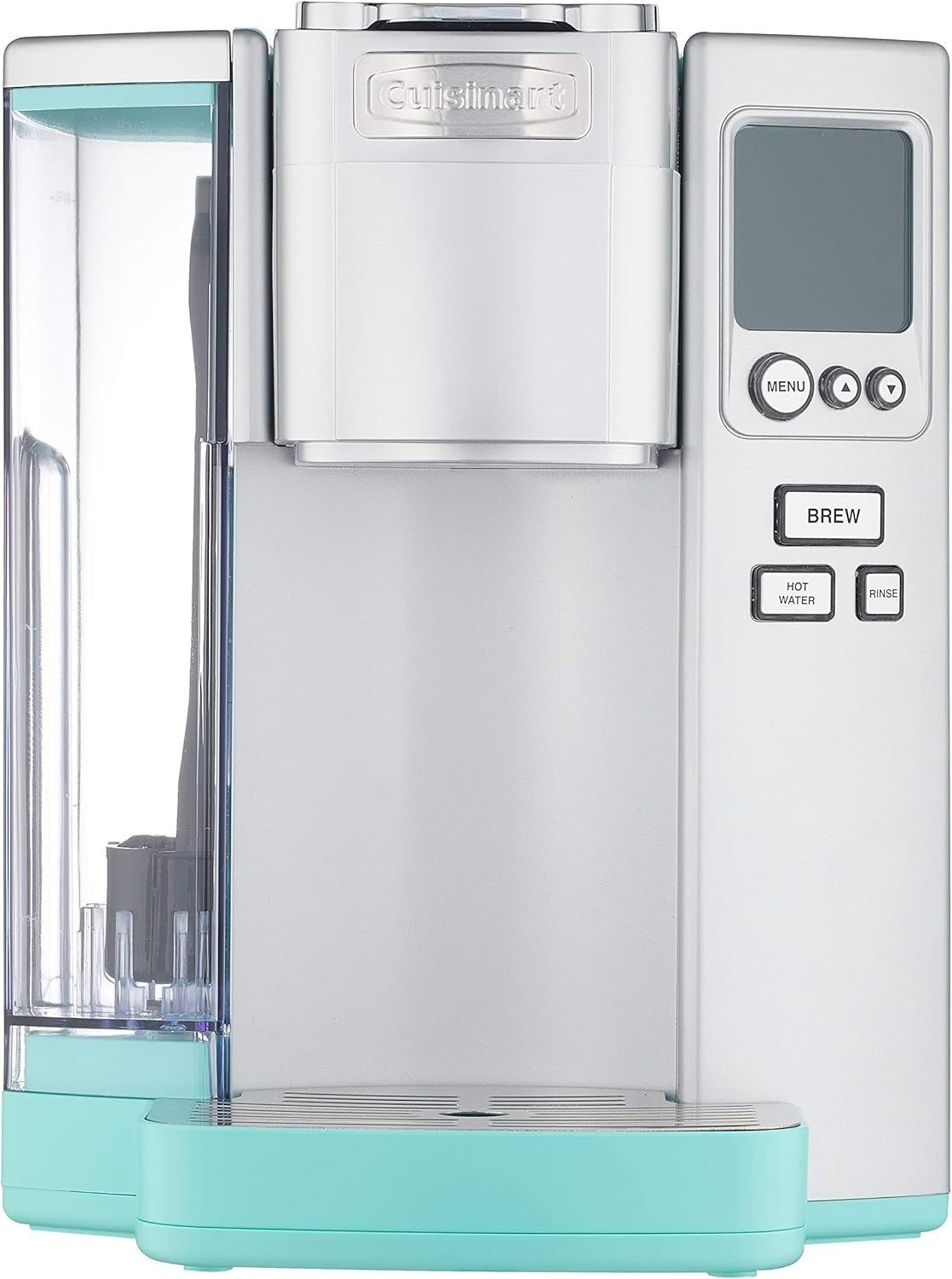 Single-Serve Coffee Maker 1050W Fast Brew | 2050g Tank | Compact Modern Blue