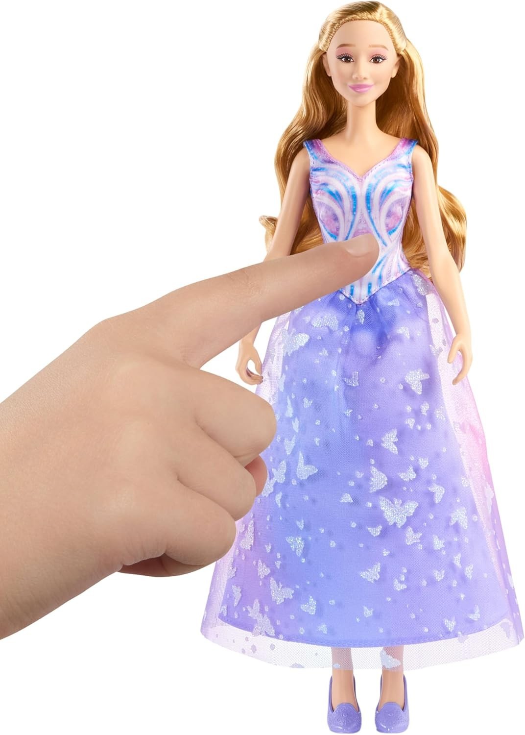 Singing Fashion Doll Movie Song Sound Feature Removable Dress Toy