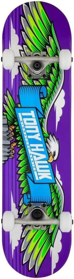 7.75" Complete Skateboard | Maple Deck, 54mm Wheels, Pro Performance Board