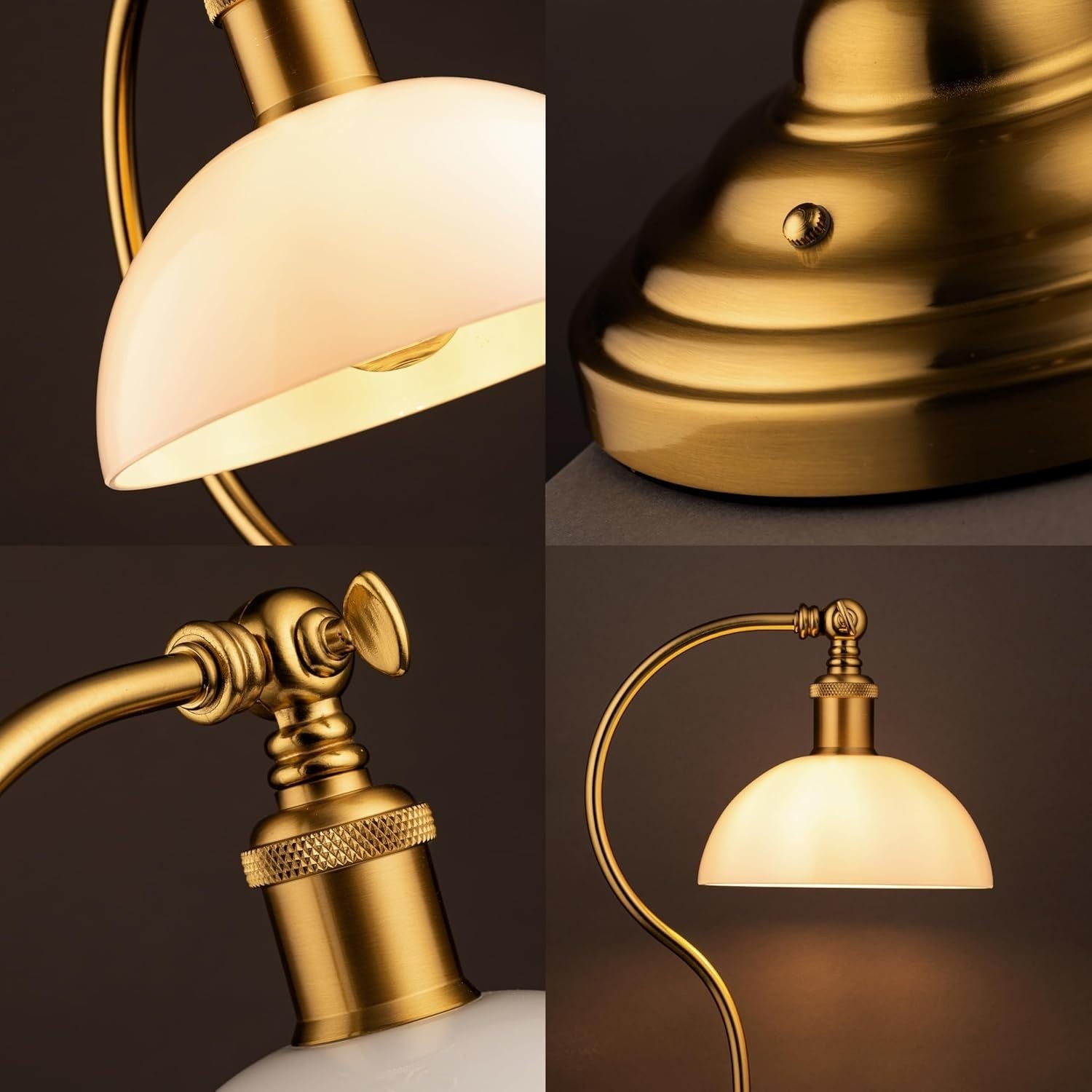 Cordless LED Table Lamp with USB-C, 3-Level Dimming & Swivel Head