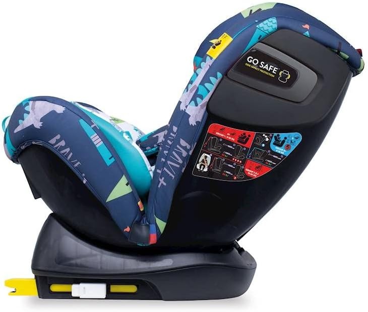ISOFIX All-in-One Car Seat 0–36kg Birth–12Y Extended Rear Facing