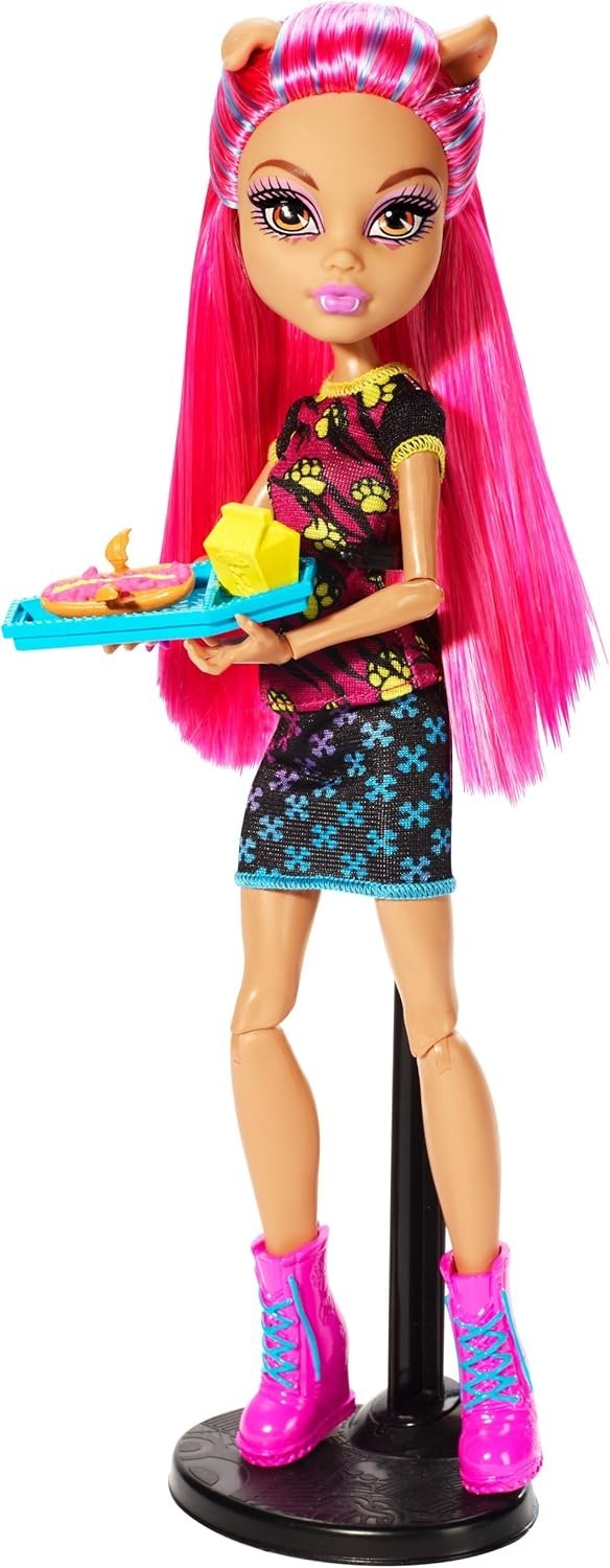Fashion Doll Cafeteria Outfit Pet Accessories Collectible Set