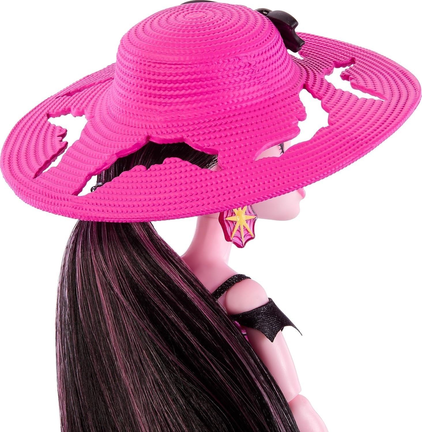 Beach Fashion Doll Swimsuit Sarong Vacation Accessories Sun Hat Tote