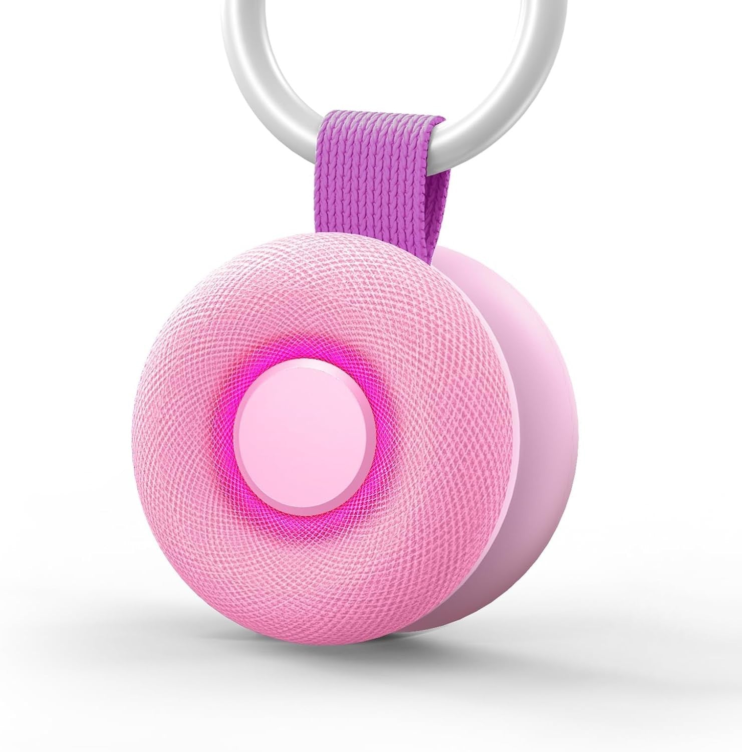 Portable Baby White Noise Sound Machine 15 Soothing Sounds Pink