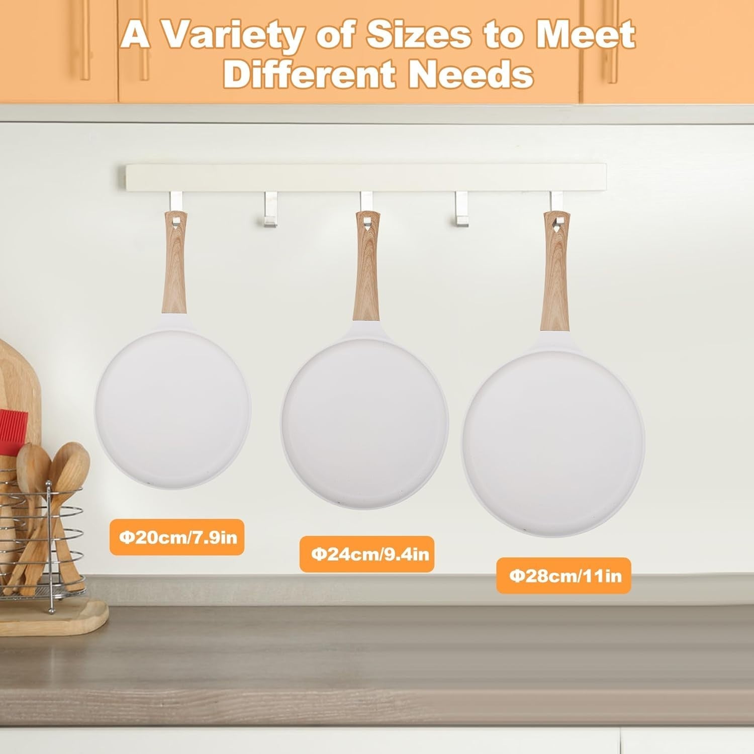 20cm Non-Stick Pancake & Crepe Pan – All Hob & Induction Friendly