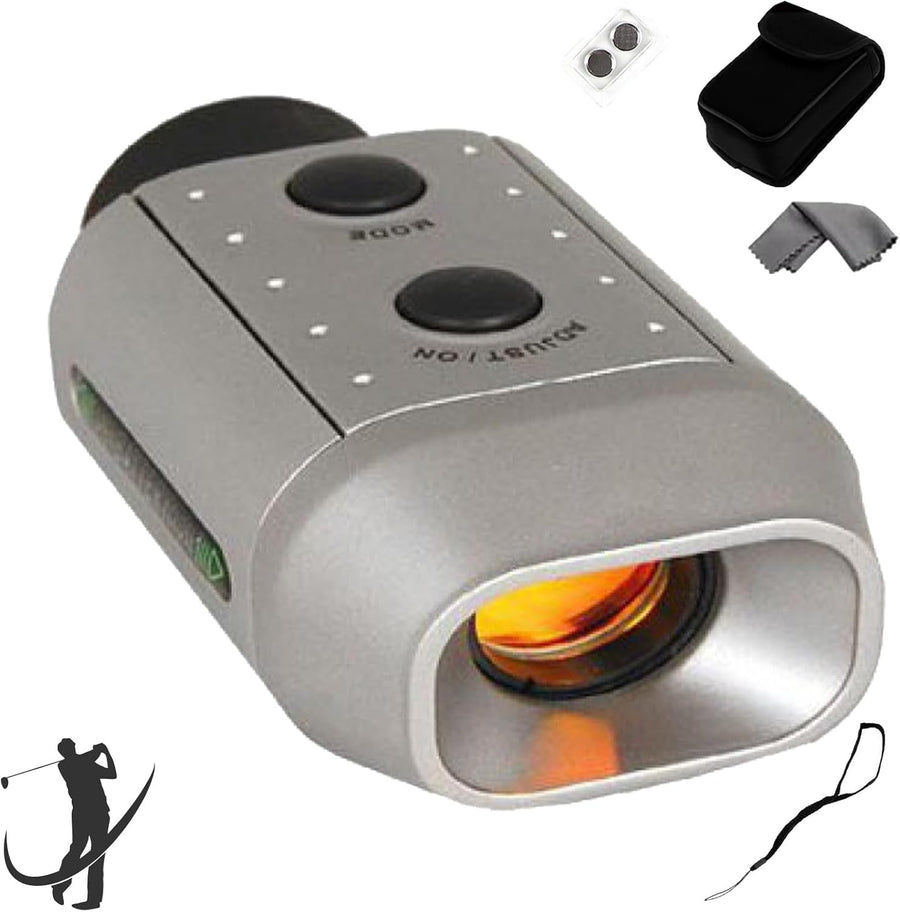 Golf Rangefinder Laser Distance Meter Compact Electronic Range Finder