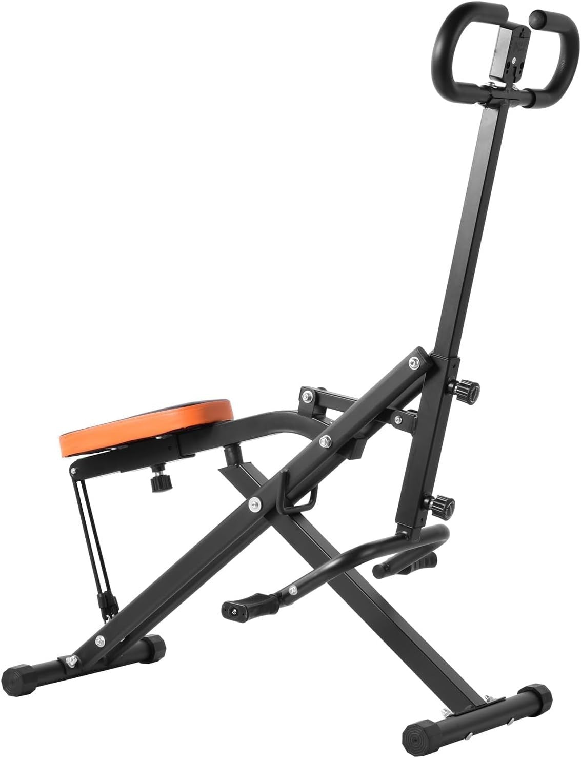 Squat Assist Trainer LCD Monitor Foldable Glute Leg Home Gym Machine