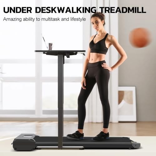 Under Desk Treadmill Home Office Portable Walking Running Machine LED Display