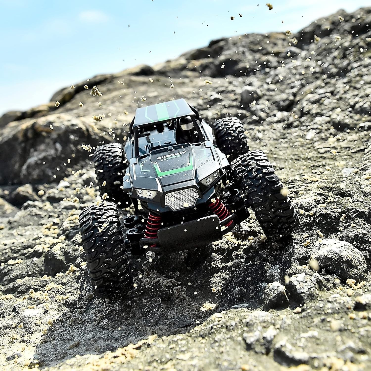 1:20 RC Monster Truck 15KMH Fast 2WD Off Road Car Rechargeable Remote Control