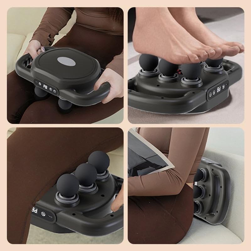 12 Head Deep Tissue Body Massager Electric Muscle Relief Red Light Therapy