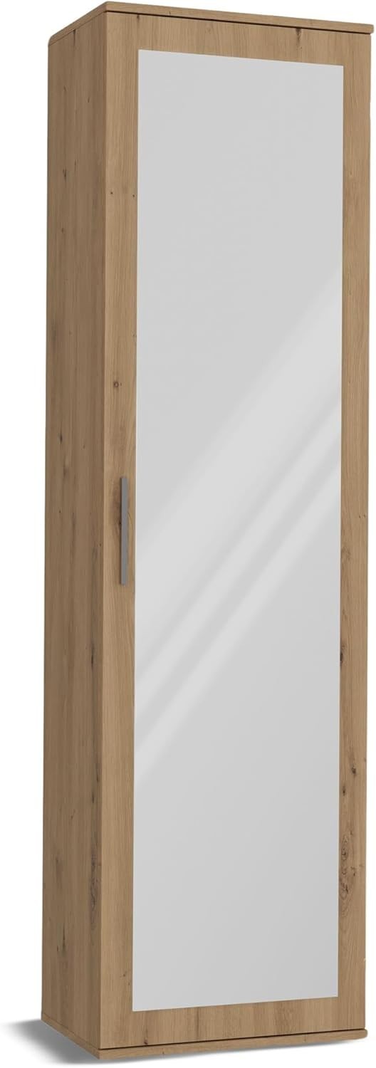 Modern Entryway Hall Wardrobe with Drawers & Hooks | Shoe Storage, 35x50x180cm