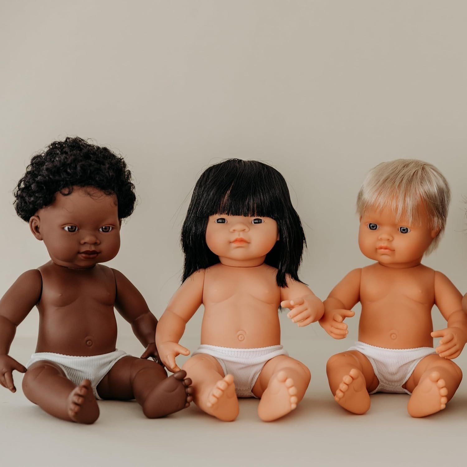 38cm Anatomically Correct Baby Doll Asian Girl Soft Vinyl Scented