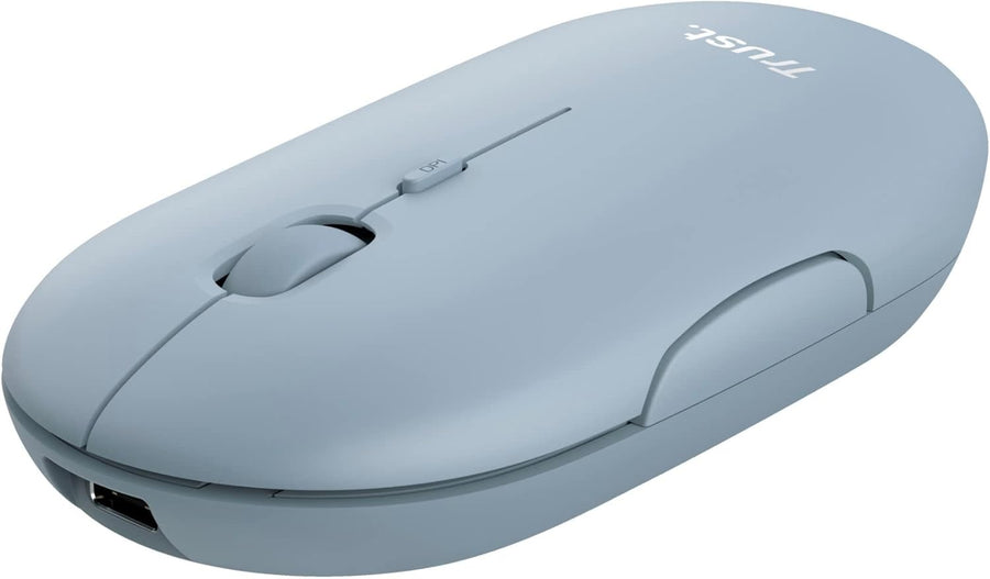 Ultra Slim Rechargeable Wireless Mouse Bluetooth 2.4G Silent