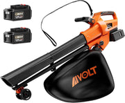40V Cordless Leaf Blower Vacuum Mulcher 8000mAh High Power Turbo