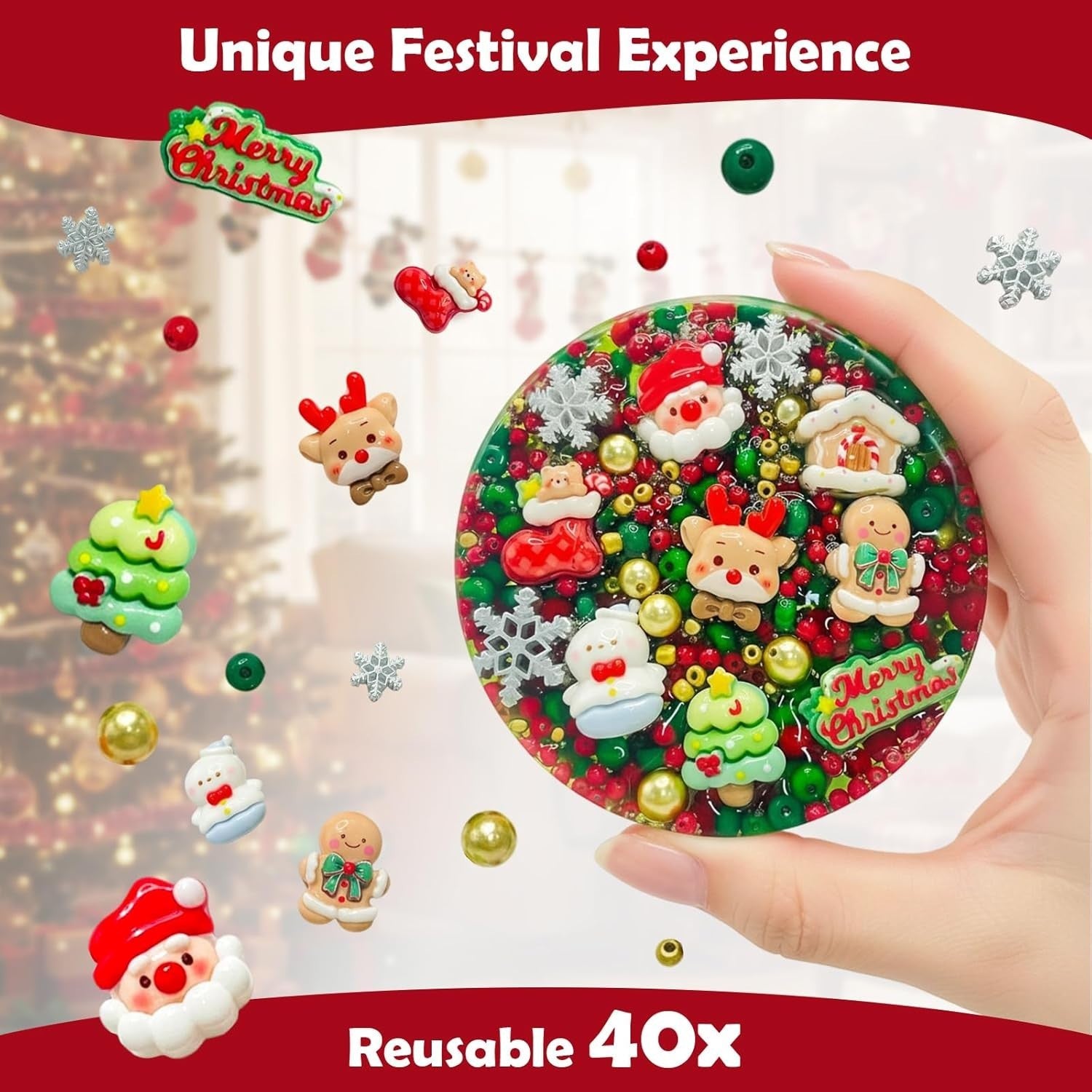Reusable Picky Fidget Pad Skin Picking Anxiety Relief Sensory Toy