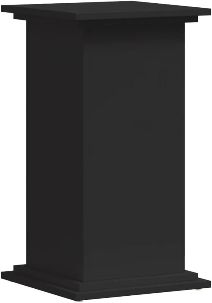 Black Wood Plant Stand 60cm Indoor Outdoor Display Table Modern Flower Pot Holde