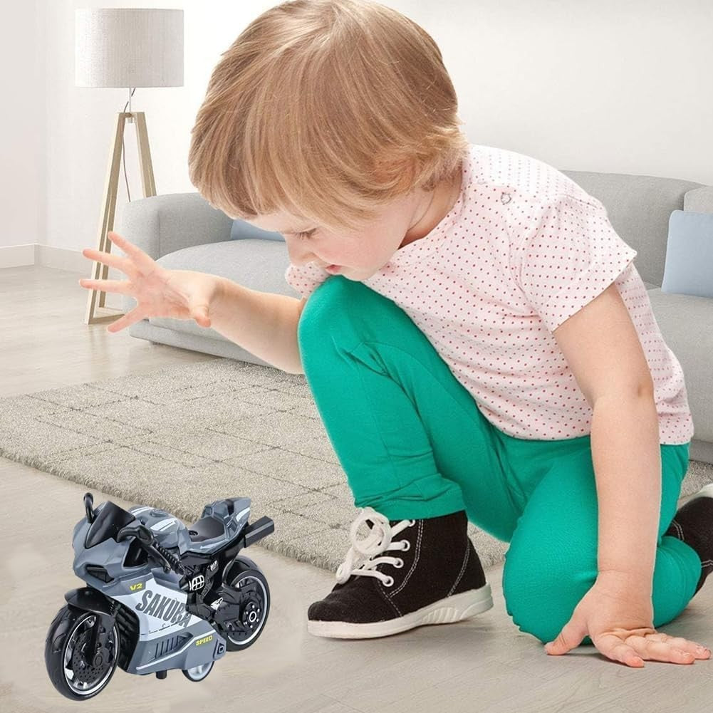 Realistic Motorcycle Toy Model 9x5cm | Safe, Durable, Kid-Friendly Gift