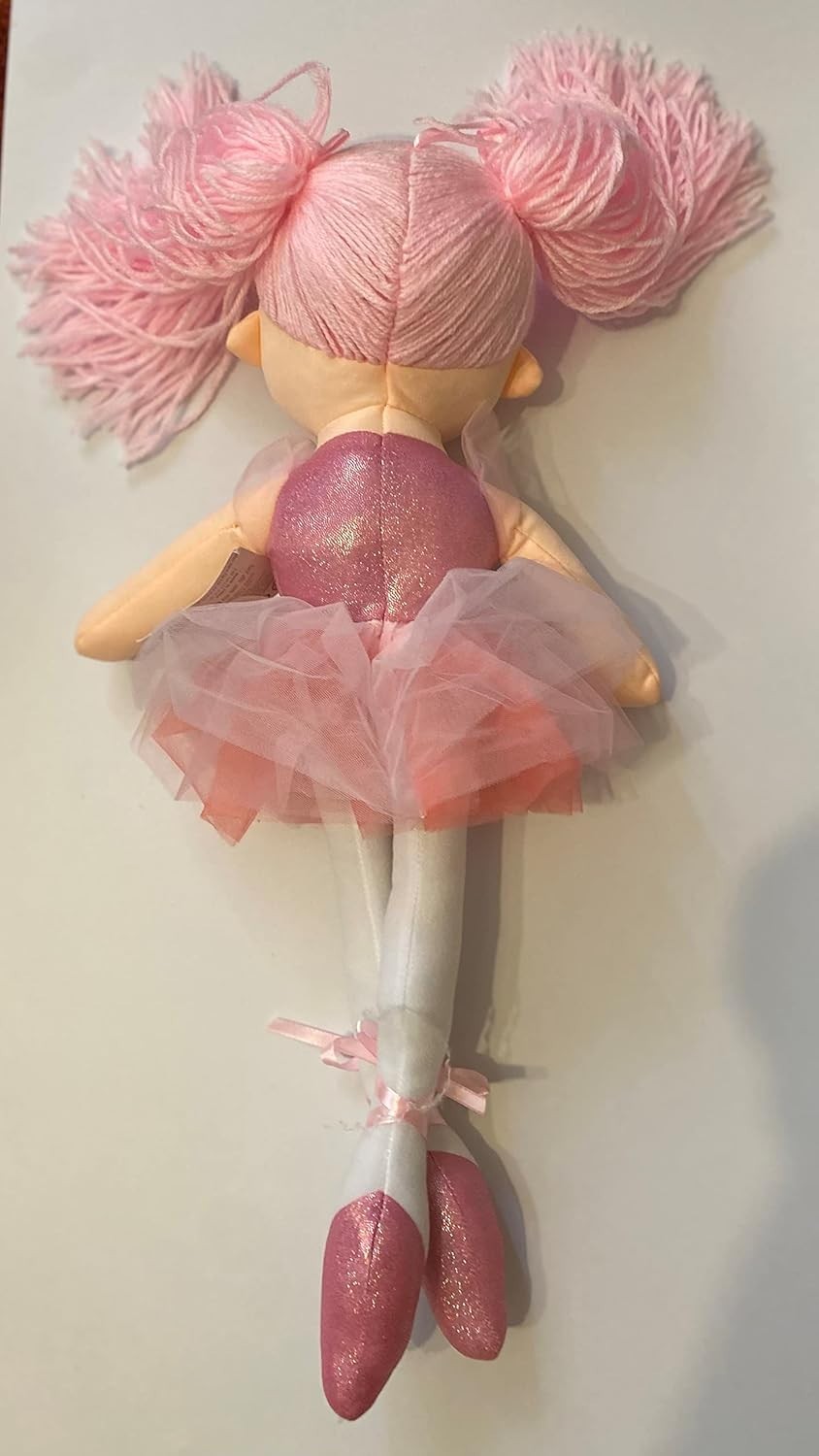 Ballerina Rag Doll Soft Plush Tutu Toy Unicorn Bag Gift for Girls Kids