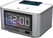 Bluetooth Alarm Clock Radio Wireless Charging Speaker USB Night