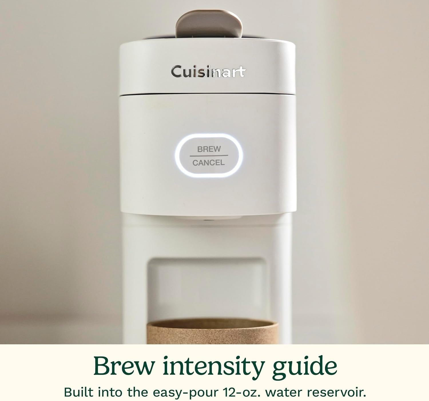 Single Serve Coffee Maker Pod Compatible Auto Shut Off Compact 12oz Brewer