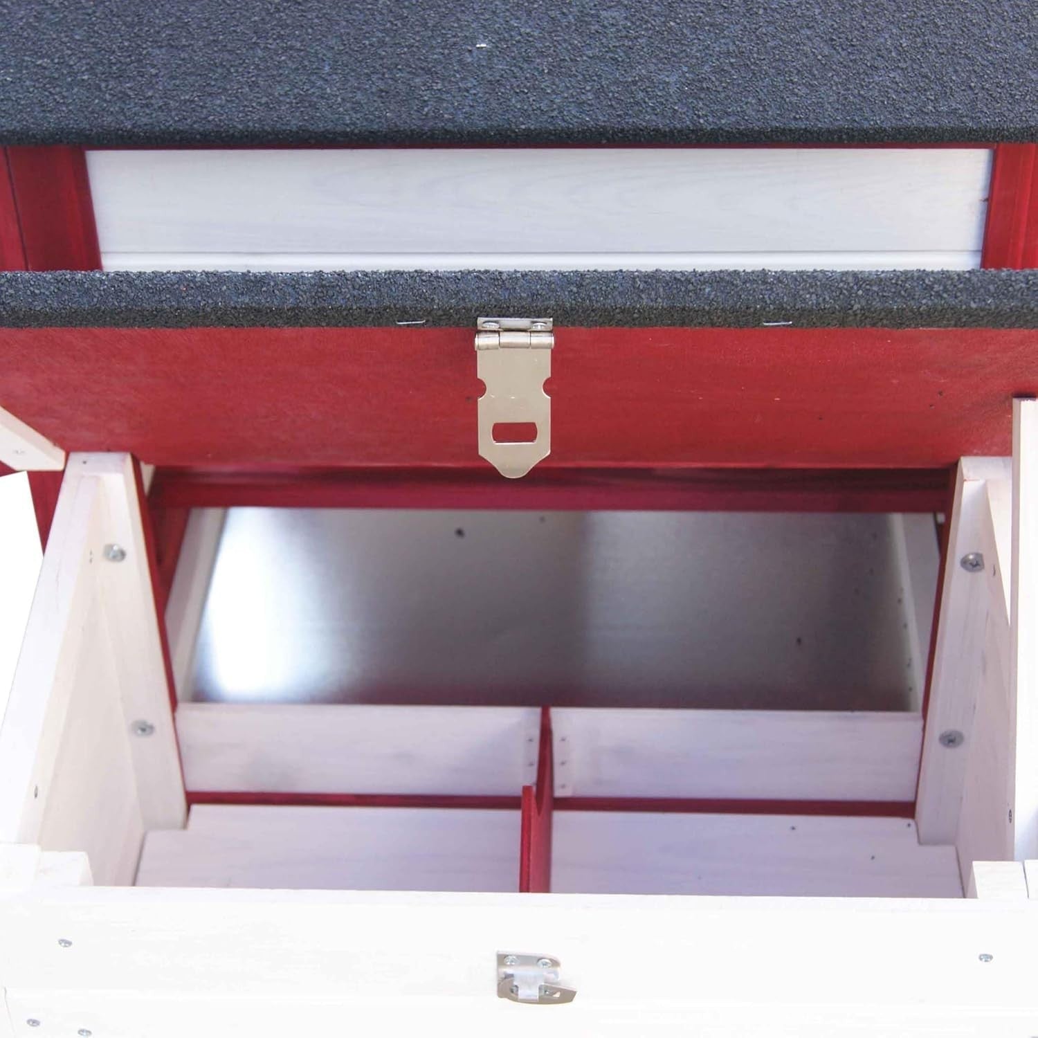 Wooden Chicken Coop with Run Nest Box 152x52x92cm