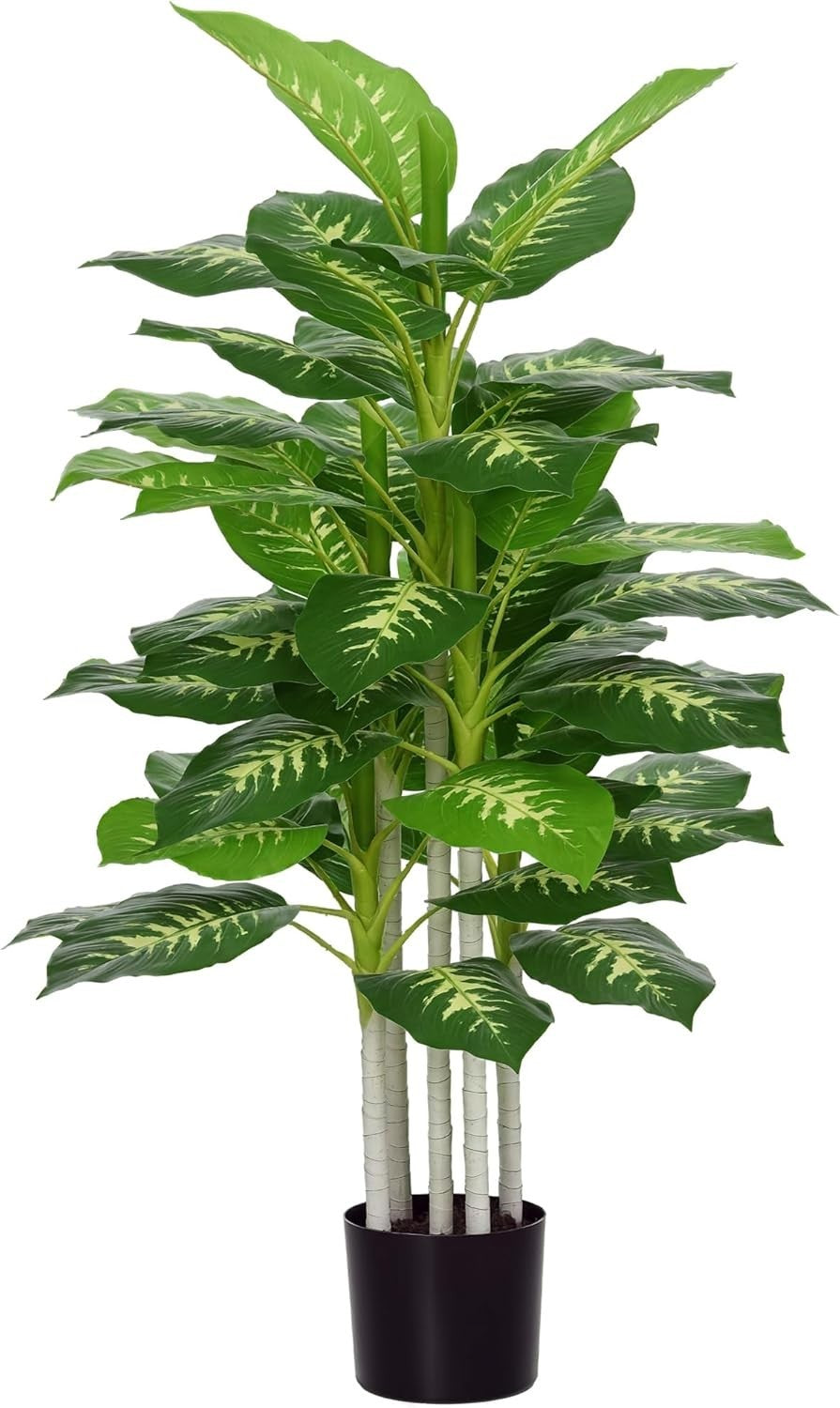 120cm Artificial Evergreen Tree in Nursery Pot Faux Green Indoor Home Decor