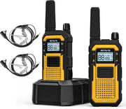 Waterproof Heavy Duty Walkie Talkies IP67 VOX Dual PTT 2 Pack