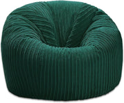 XXL Emerald Cord Bean Bag Chair Adult Floor Sofa Seat Lounge Filled
