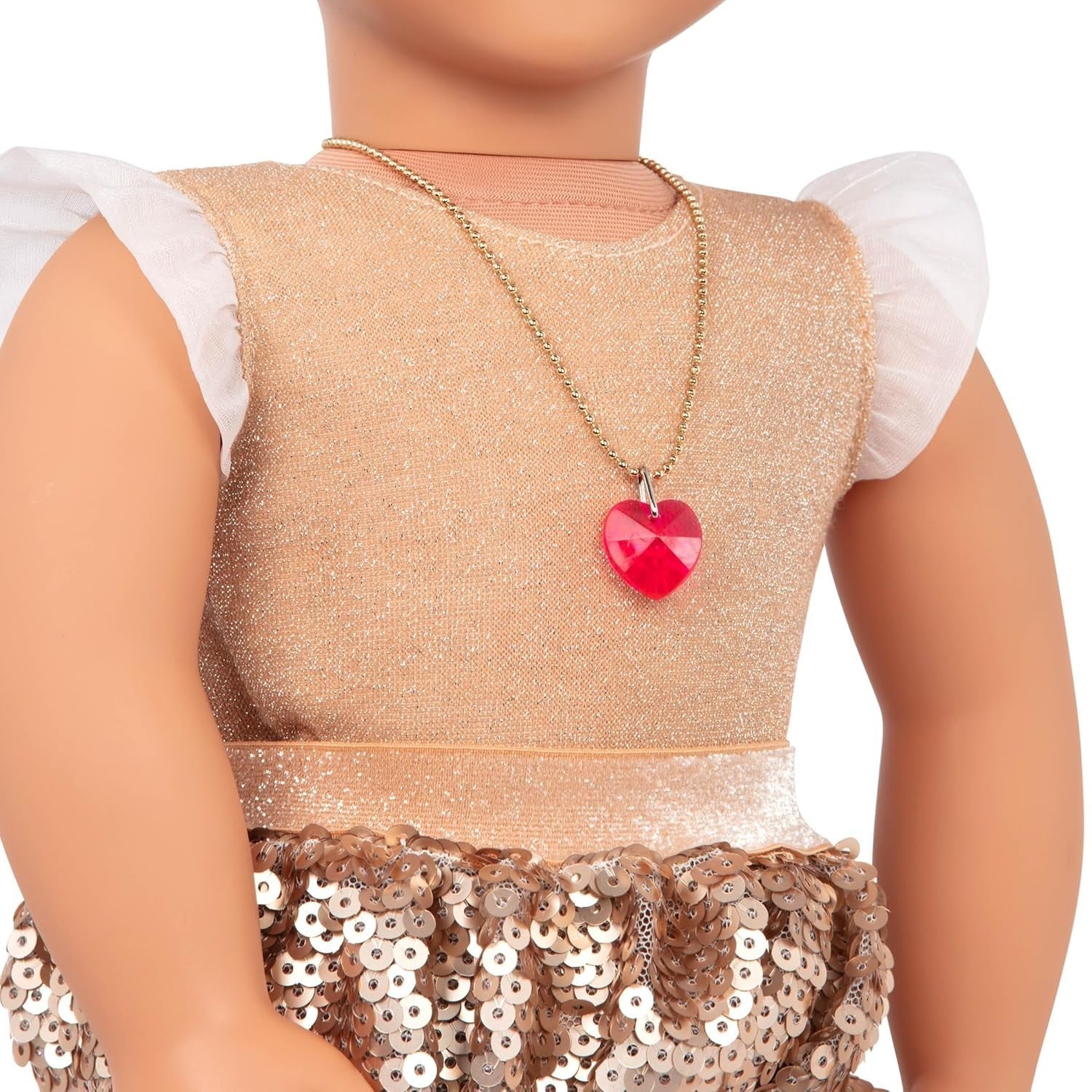 18-Inch Fashion Starter Doll Brown Hair Hazel Eyes 3 Outfits Gift Box