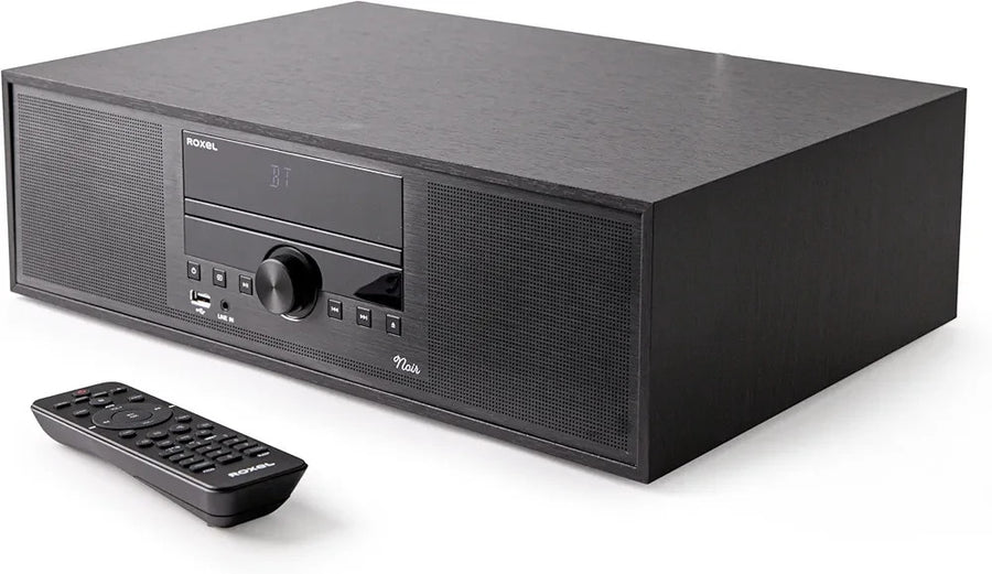 30W Bluetooth CD Hi-Fi System with DAB+/FM Radio, USB & AUX – Compact Stereo