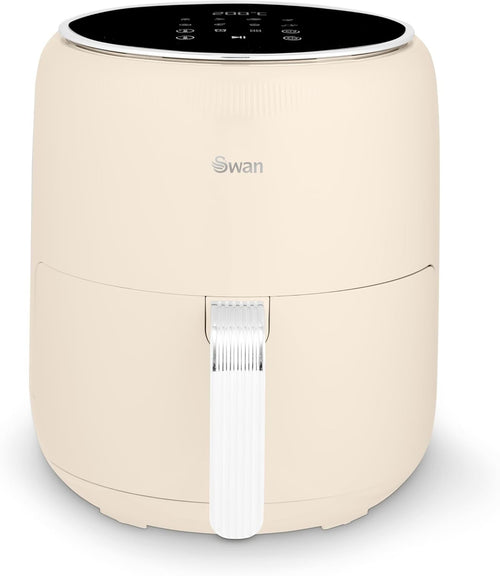 Retro Digital Air Fryer 4.5L | 8 Presets Healthy Cooking Cyclone Tech Cream